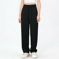 thumbnail image 4 of Posijego Kids Girls School Uniform Pants High Waisted Wide Leg Formal Dress Pants Girls School Uniform Pants with Pockets, 4 of 8