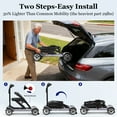 thumbnail image 3 of STACOO 4 Wheel Mobility Scooter for Seniors & Adults, 400lbs Capacity, Foldable Electric Powered Scooter, 25+ Mile Long Range , with 2 Removable Lithium Batteries, 3 of 9