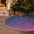 thumbnail image 5 of Disketp Violet Glitter Christmas Tree Skirt, Christmas Tree Decorations, Christmas Decor, Tree Mat Decoration(30-48IN)-48", 5 of 6