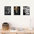 thumbnail image 4 of Lion Motivational Canvas Office Print Wall Art Animal Inspirational Picture Animal Poster Painting Modern Inspiring Artwork for Home Living Room Bedroom Office Decor Ready to Hang [36''''W x 16''''H], 4 of 6