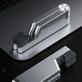 thumbnail image 5 of Ergonomic Aluminum Phone Stand Adjustable Angles Antislip Base Desktop Phone Holder for 4-12Inch Mobile Screens, 5 of 9