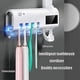 thumbnail image 3 of Lymqy Esterilizador de Cepillo de Dientes Esterilización Ultravioleta Inteligente Estante de Esterilización de Cepillo de Dientes Sin Perforación Exprimidor Automático de Pasta de Dientes, 3 of 5