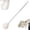 White, variant on Bottle Brush, Long Handle Cup Cleaner Brush, Bottle Scrubber, Portable Cleaning Brush for Cups, Wine Glasses, Water Bottles, Baby Bottles and Vacuum Flasks