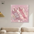 thumbnail image 3 of Bubble Pop Sneakers II Canvas Girl Sneaker Prints by Art Remedy, White Frame, 40" x 40", 3 of 7