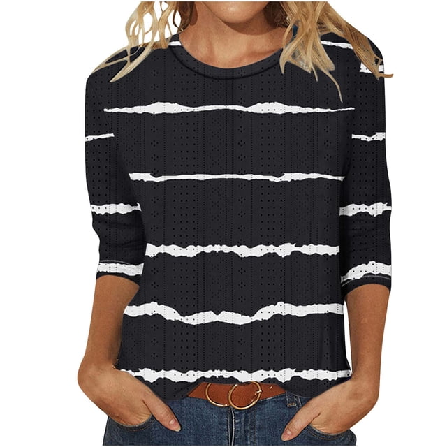 Birdeem Blouse pour Femmes T-Shirt Décontracté et Confortable