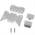 thumbnail image 1 of Protector de Armadura de Chasis Delantero y Trasero de Acero Inoxidable para Piezas de Actualización de Coche EX86020 86020 LC71 1/10 RC, 1 of 5