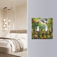 thumbnail image 5 of 3 Gang Light Switch Cover Plate Birds Play in Forest Wall Plate Decorate Electrical Outlet Cover Plates 4.56”x4.48”, 5 of 8