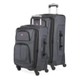 thumbnail image 1 of Luggage SwissGear Sion Softside, juego expandible de 2 piezas, gris, 1 of 7