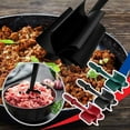 thumbnail image 2 of Gracefulvara Meat ChopperHeat Resistant Masher and Smasher for Meat and Hamburger Ground Spatula Smasher Meat Nylon Beef Chopper Mix, 2 of 7