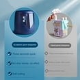 thumbnail image 4 of Musbetu Pencil Sharpener Battery Operated Compact Size Transparent Visible Shavings Bin Design Universal Save Labor Automatic Electric Pencil Sharpener Gift Office Supplies, 4 of 7