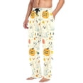 thumbnail image 2 of FORMRS Mens Pajama Pants with Pockets Sleepwear Lounge Bottoms Sizes S-2XL, Halloween Cute Ghosts, 2 of 7