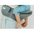 thumbnail image 3 of MOBY Wrap Hip Seat in Heather Grey, 3 of 10