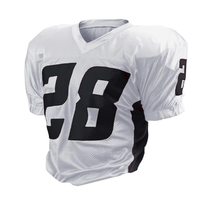 white and black jersey