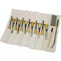 - 15 Piece Woodcarving Gouges Knifes Chisels Tool Wood Carver Carving Carveing Set Kit