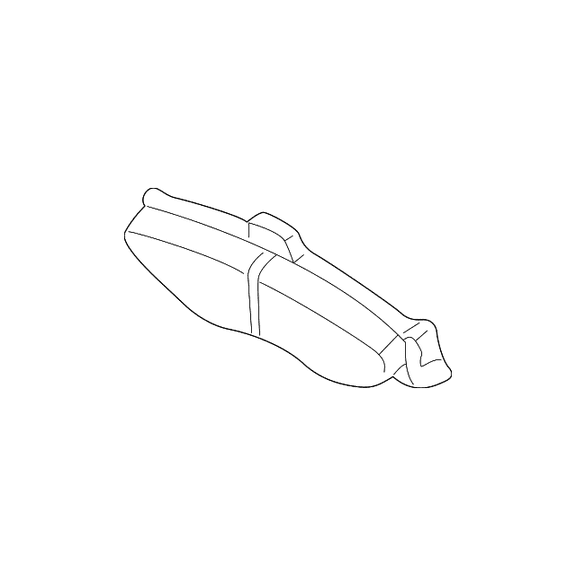 Genuine OE GM Brake Pads 89047744
