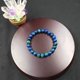 thumbnail image 5 of Lazuli Cristal Natural Pulsera hecha a mano Pulsera de cuentas de las mujeres 8Mm Piedra Natural Stretch pulsera de cuentas de cristal redondo hecho a mano elegante, 5 of 7