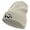 Birch, variant on Panda Embroidered 12 Inch Long Knitted Beanie - Birch OSFM