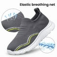 thumbnail image 4 of vibdiv Boys Girls Shoes Tennis Running Sneakers Breathable Non-Slip Kids Shoes Grey Toddler Size 10, 4 of 6