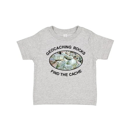 

Inktastic Geocaching Rocks Rocks Gift Toddler Boy or Toddler Girl T-Shirt