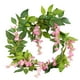 thumbnail image 1 of Guirnalda de flores artificiales Simulación Guirnalda floral Puerta Ventana Colgante de pared Vid de flor de plástico falso, Blanco Inevent HA8004-01B, 1 of 3