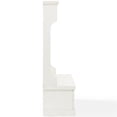 thumbnail image 4 of Pemberly Row Portemanteau en Blanc Vieilli, 4 of 10