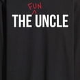 thumbnail image 3 of Instant Message - The Fun Uncle - Men's Long Sleeve T-Shirt, 3 of 6
