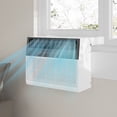thumbnail image 3 of YUSAZENS 6000 BTU Window Air Conditioner Washable Filter Remote Control Low Noise AC Unit for Home Office No WiFi Function White Compact Window AC, 3 of 9