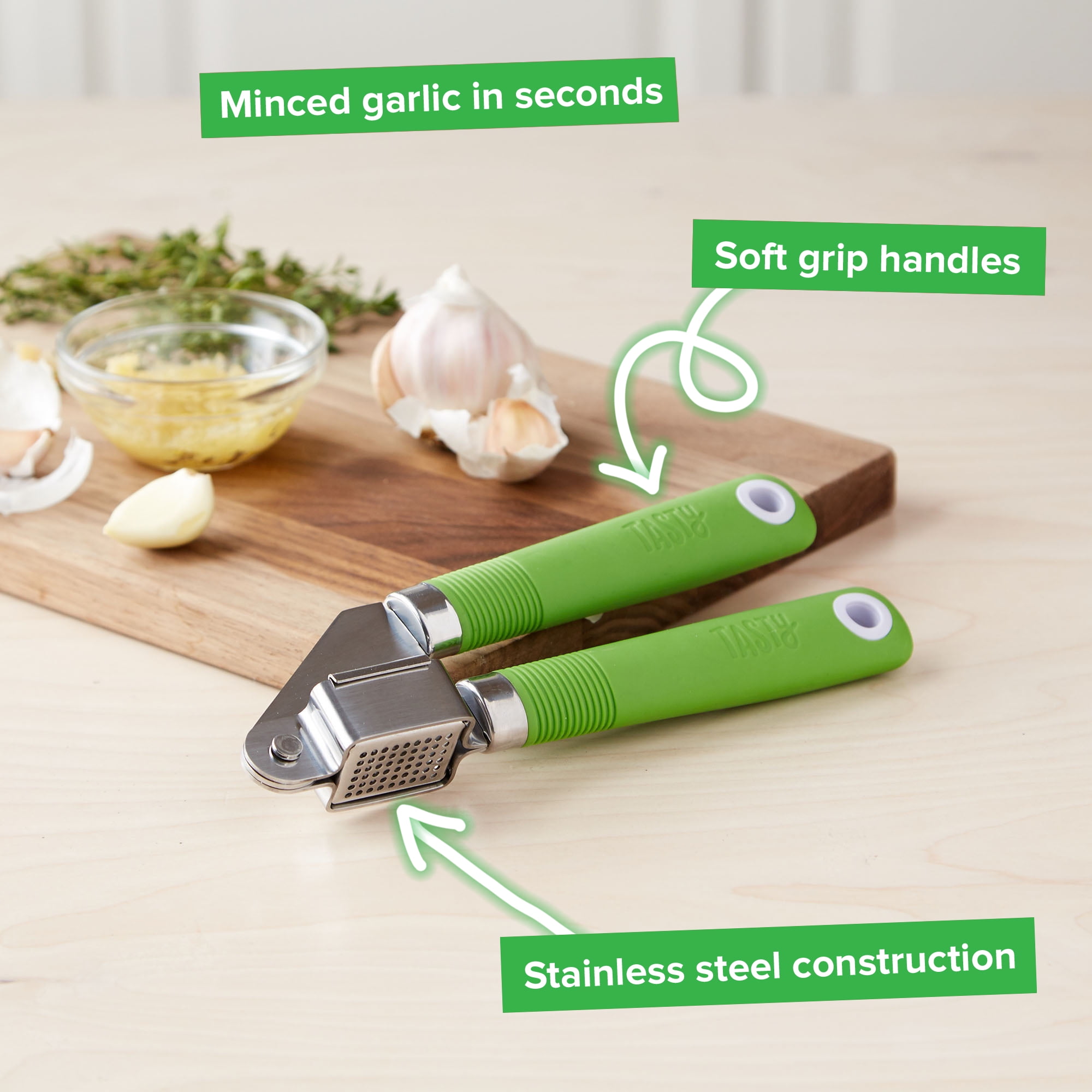 Food Network™ Soft-Grip Garlic Press