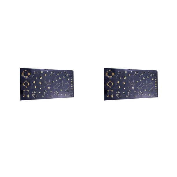 Cateissary Pegatinas Calcomanía holográfica autoadhesiva Calcomanías de almacenamiento de inventario con película transparente en formas Type1 NO1