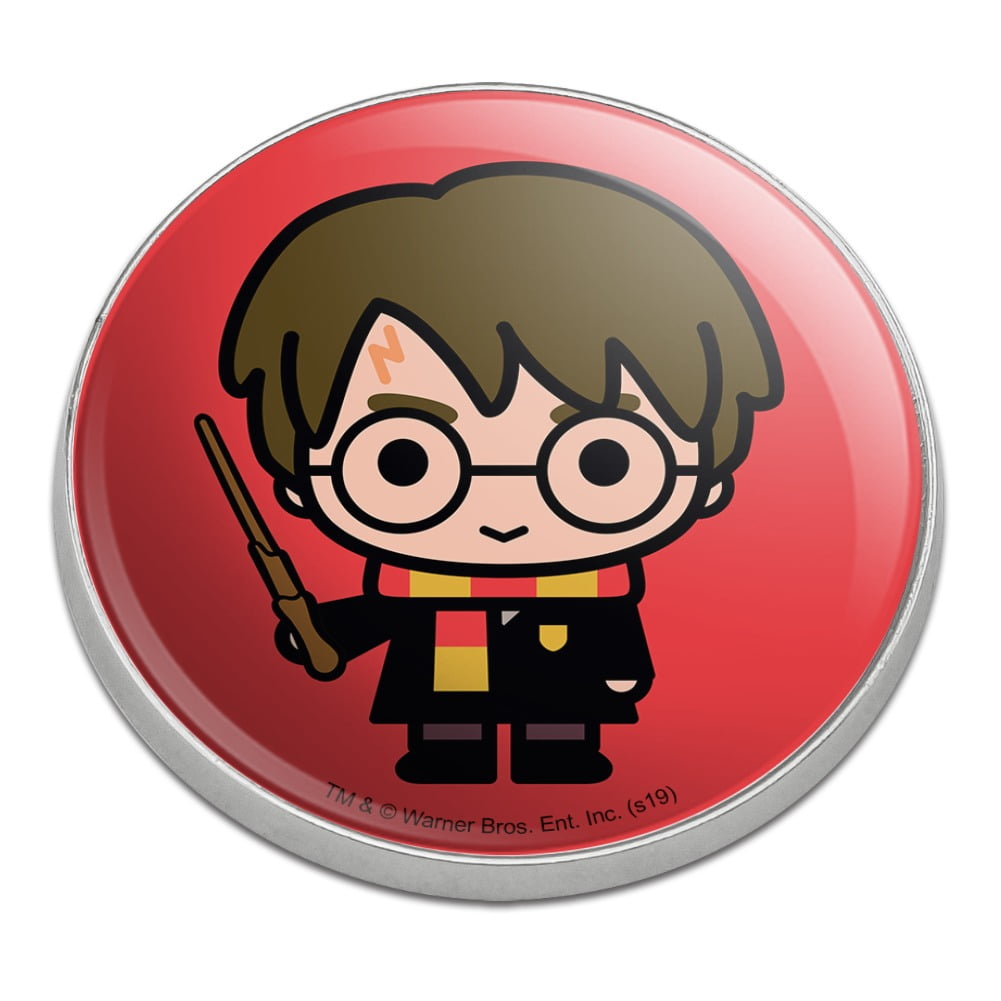 Harry Potter Cute Chibi Character Golfing Premium Metal Golf Ball