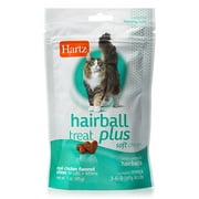 Hartz Hairball Remedy Plus Soft Chews for Cats, 3oz
