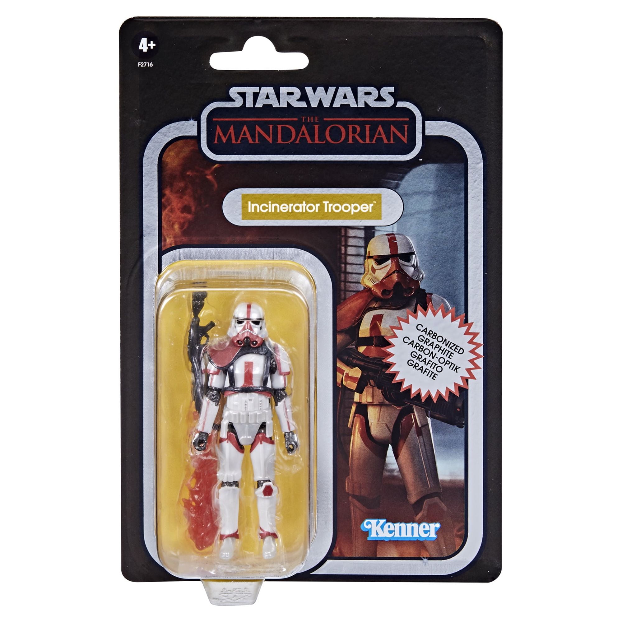 Star Wars: The Mandalorian The Vintage Collection Incinerator Trooper Kids Toy Action Figure for Boys and Girls Ages 4 5 6 7 8 and Up (3.75”)