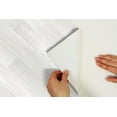 thumbnail image 6 of InHome White PVC Peel & Stick Backsplash Decoration, 6 of 8