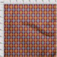 thumbnail image 3 of oneOone Polyester Lycra Fabric Swirl Ikat Printed Craft Fabric BTY 56 Inch Wide, 3 of 4
