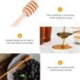thumbnail image 2 of 25 Pcs Honey Honeycomb Sticks Spoon Milk Tea Stirring Rod Jar, 2 of 6