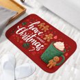 thumbnail image 6 of 1pc Have a Sweet Christmas Absorbent Non-Slip Bathroom Thickened Flannel Rug Decor,Soft,Quick Drying,Suitable For Indoor/outdoor Use,Bathrooms,Bedrooms,Kitchens,Terrace,Laundry Rooms,16"x24", 6 of 9