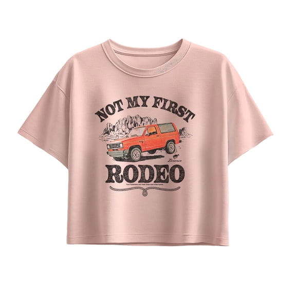 Ford - Not My First Rodeo 1983 Bronco - Youth Girls Boxy T-Shirt
