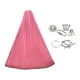 thumbnail image 3 of Hamaca con columpio para niños, silla colgante ajustable, regalos con accesorios de Metal, columpio Rosa, 3 of 8