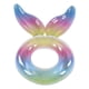 thumbnail image 2 of Flotador de piscina con lentejuelas brillantes y alas de arcoíris en degradado para fiestas de verano para niños., 2 of 14