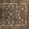 thumbnail image 1 of Ahgly Company Indoor Square Oriental Brown Industrial Area Rugs, 8' Square, 1 of 4