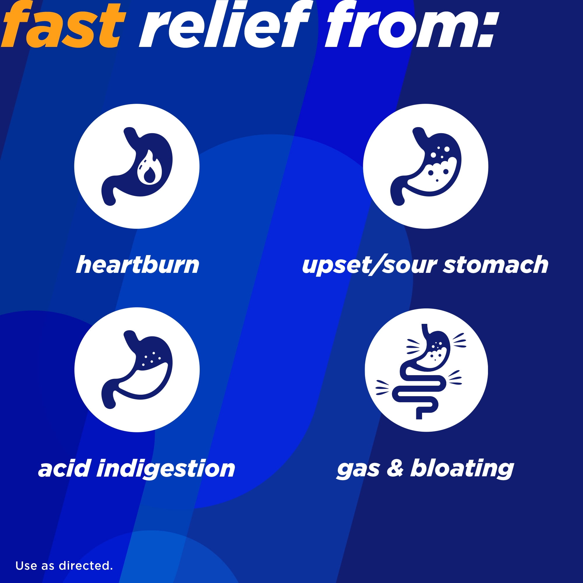 (2 pack) Alka-Seltzer Heartburn + Gas ReliefChews, Antacid Chews for Acid Indigestion Relief, 60 Count