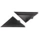 thumbnail image 4 of Car left and right door rearview mirror flag cover decorative triangle cover compatible with 500 12-19 1SJ85KX7AA 1SD00KX7AA, 4 of 5