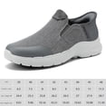 thumbnail image 2 of Mocasines de lona para correr con manos libres y zapatillas de deporte de moda con espuma viscoelástica para hombres, 2 of 9