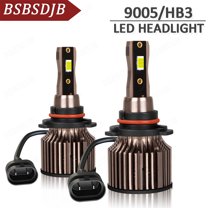 For Hyundai Santa Fe 2017 2018 2019 White 9005 LED Headlight High/Low Beam Bulbs