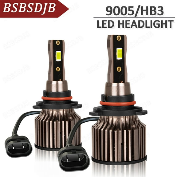 For Hyundai Santa Fe 2017 2018 2019 White 9005 LED Headlight High/Low Beam Bulbs