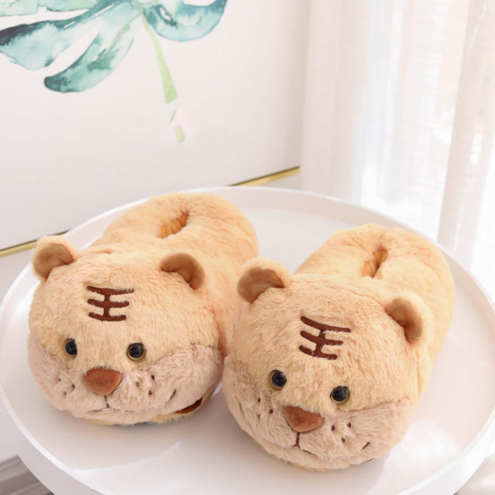 Zapatillas de animales bonitos, zapatos de casa Unisex para
