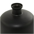 thumbnail image 4 of DecMode 12" Handmade Black Glass Vase, 4 of 7