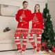 thumbnail image 2 of 2024 Nuevos conjuntos navideños familiares, conjunto de pijamas a juego para mamá, papá y niños, mameluco para bebé y perro, traje suave y suelto de 2 piezas, ropa de dormir, 2 of 5