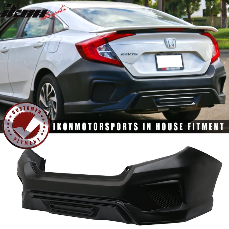10th Gen Civic >> Compatible With 16 20 Civic 10th Gen X Sedan Concept Style Rear Bumper Conversion Pp Walmart Com 10th Gen Civic >> Compatible With 16 20 Civic 10th Gen X Sedan Concept Style Rear Bumper Conversion Pp Walmart Com