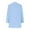 Light Blue, variant on Enjoytime Cotton and Linen Shirts for Women V Neck Long Sleeve Solid Color Button up Shirt Casual Loose Fit Workwear Office Womens Tops